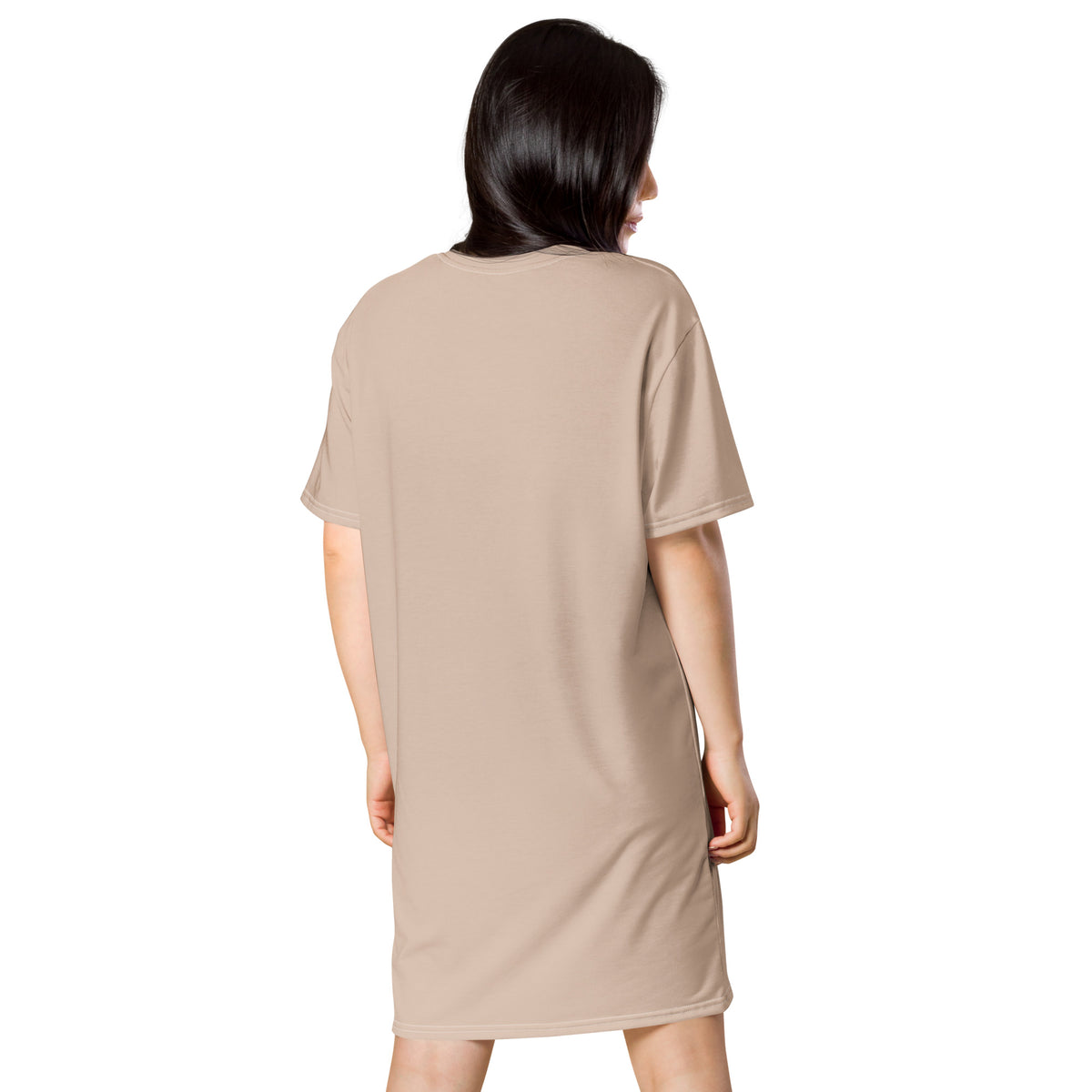 DTI Champagne T-shirt dress – Descendants of the Island