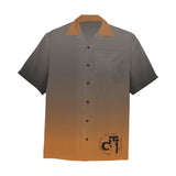 Descendants of The Island Tenne fade Hawaiian Shirt With Chest Pocket