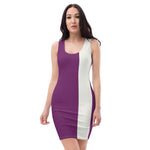 DTI Zip Purple Cut & Sew Dress