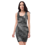 DTI Neutral Pixel Camo Cut & Sew Dress