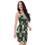 DTI Drab Pixel Camo Cut & Sew Dress