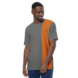 DTI Orange Stripe Men's t-shirt