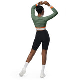 DTI Skater Recycled long-sleeve crop top