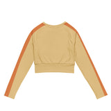 DTI Cantaloupe Recycled long-sleeve crop top