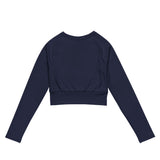 DTI Royal Navy Recycled long-sleeve crop top