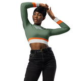 DTI Skater Recycled long-sleeve crop top