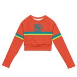 DTI 60s Crib Recycled long-sleeve crop top