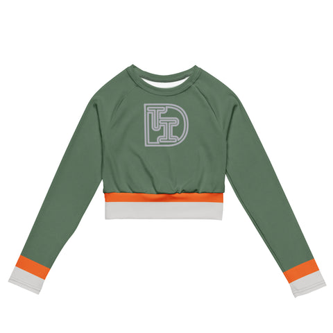 DTI Skater Recycled long-sleeve crop top