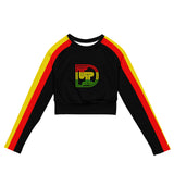 DTI Ska Line Recycled long-sleeve crop top