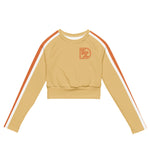 DTI Cantaloupe Recycled long-sleeve crop top