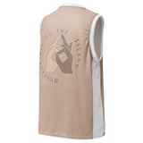 DTI Champagne unisex basketball jersey