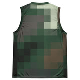 DTI Pixel Camo Recycled unisex basketball jersey