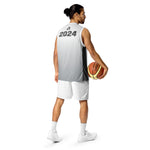 DTI Silver 2024 Recycled unisex basketball jersey