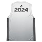 DTI Silver 2024 Recycled unisex basketball jersey