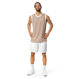 DTI Champagne unisex basketball jersey