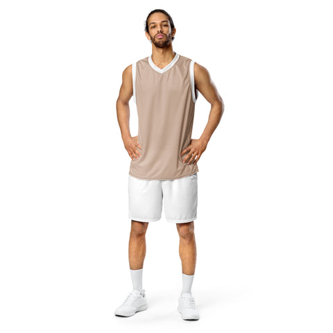 DTI Champagne unisex basketball jersey