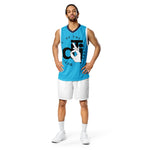 DTI Ocean Blue Recycled unisex basketball jersey