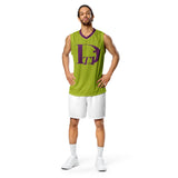 DTI Charteuse Recycled unisex basketball jersey