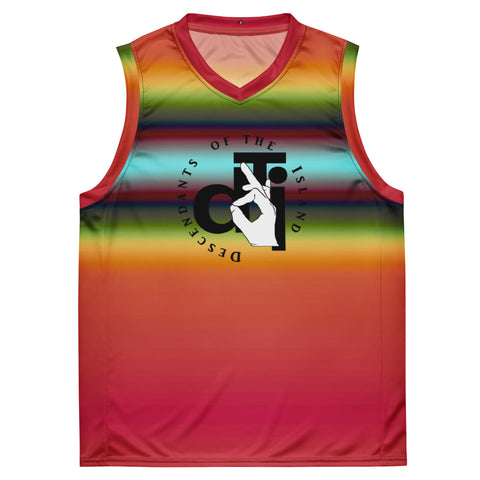 DTI El Rod Recycled unisex basketball jersey