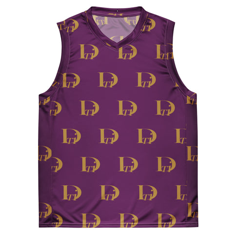 DTI Royal Recycled unisex basketball jersey