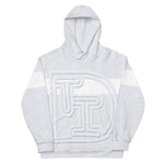 DTI Ebec White Unisex Hoodie