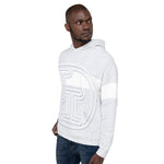 DTI Ebec White Unisex Hoodie