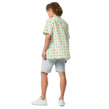 DTI Retro Island Niko Dots Unisex button shirt