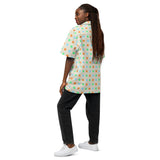 DTI Retro Island Niko Dots Unisex button shirt