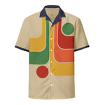 DTI 70's Pop Button Unisex button shirt