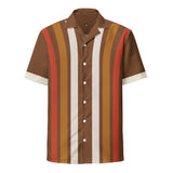 DTI Retro Island Skater Unisex button shirt