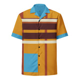 DTI Retro Island Geo Pop Unisex button shirt