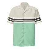 DTI Retro Island Bowling Unisex button shirt