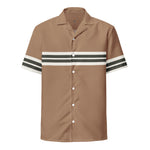 DTI Retro Island Bowling 5 Unisex button shirt