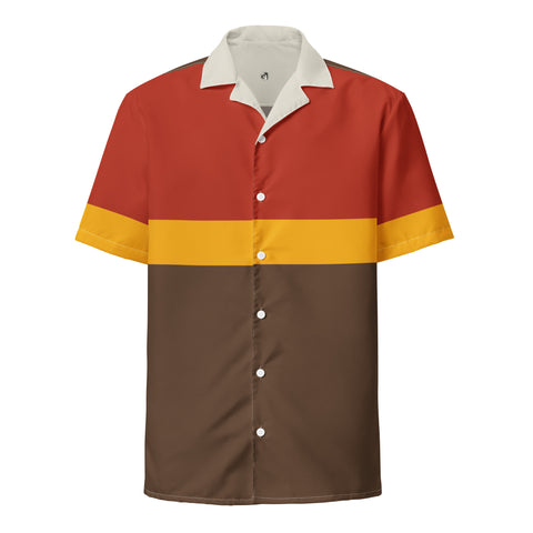 DTI Retro Island QC Unisex button shirt