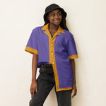 DTI Retro Island Sav Unisex button shirt