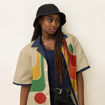 DTI 70's Pop Button Unisex button shirt