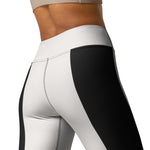 DTI Black Stripe Yoga Leggings