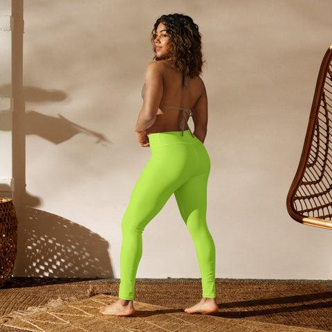 DTI Caf Green Yoga Leggings