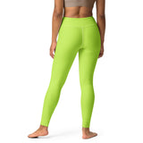 DTI Caf Green Yoga Leggings