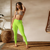 DTI Caf Green Yoga Leggings