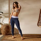 DTI Lavendar Navy Yoga Leggings