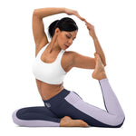 DTI Lavendar Navy Yoga Leggings