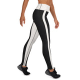 DTI Black Stripe Yoga Leggings