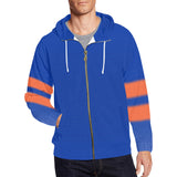 Descendants of the Island Cobalt Men's All Over Print Full Zip Hoodie (Model H14)