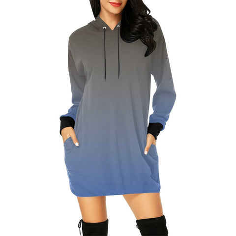 Descendants of The Island Dark Mako hoodie dress Women's  Hoodie Mini Dress