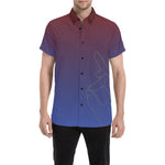 dti sullivan button up short sleeve shirt Men's All Over Print Shirt