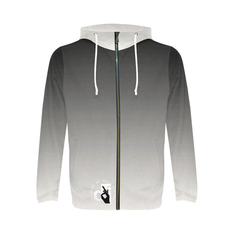 descendants of the island sexy silver Men's  Zip Hoodie