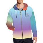 Descendants of the Island Polychrome Men's All Over Print Full Zip Hoodie