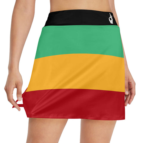 DTI Africa Block Skirt Women's Golf Skirt with Pocket