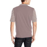 DTI Mauve Collar Design Polo Men's Shirt